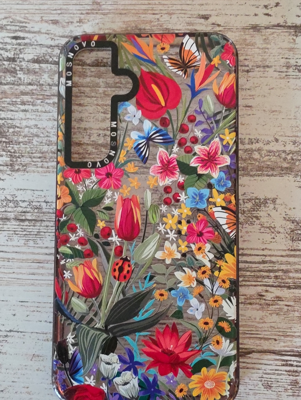 Floral Garden Phone Case with Butterflies S24FE